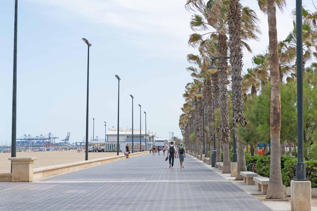 Malvarrosa Las Arenas II Valencia Exteriör bild